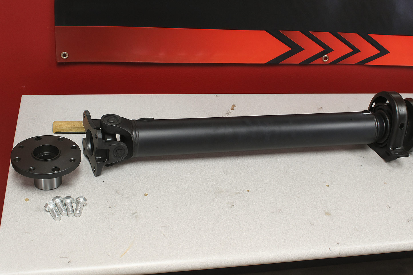 2020+ Jeep JT Gladiator 1350 Series Rear 2 piece CV Driveshaft DS-JTGLAD1350-2PC