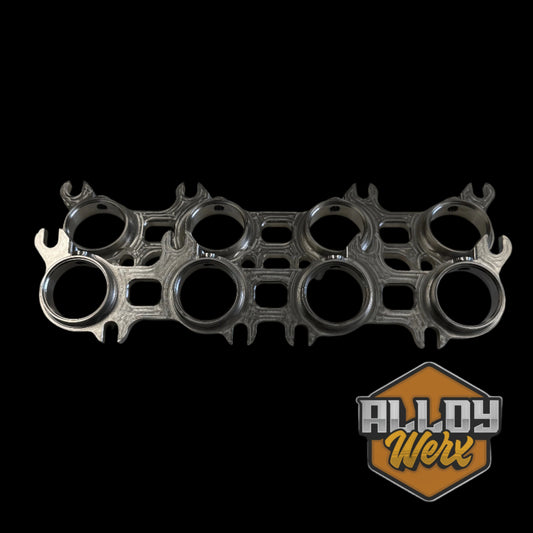 Billet Header Flanges For Ford Coyote Engine