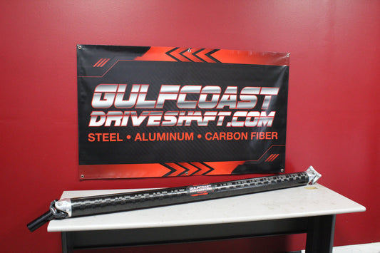 2015+ Ford F150 5.0L 4WD Crew Cab Regular bed 3.872” 1350 Series Carbon Fiber DriveShaft DS-F1504W-CC375CF